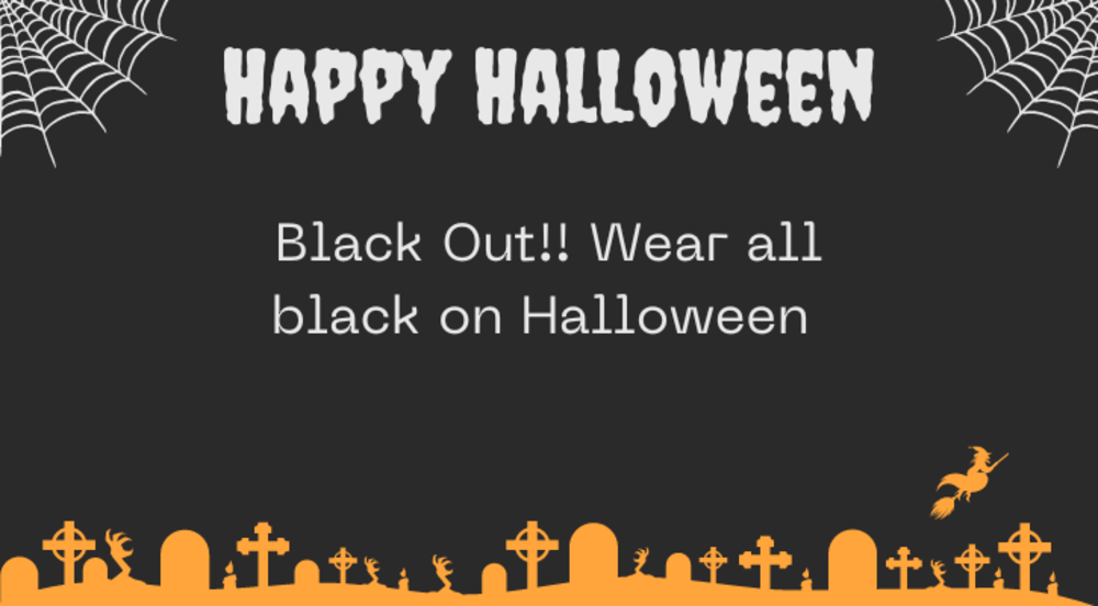 black out