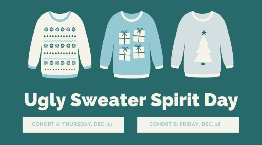 ugly sweater spirit day