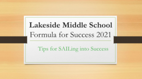 Formula for Success