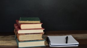 book and pen
