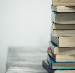 stack of books